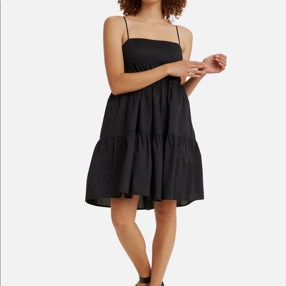 Levis cotton tiered dress